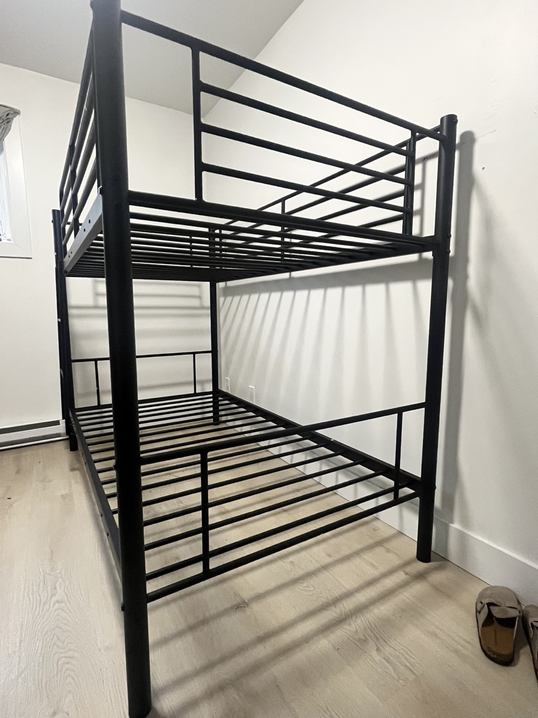 GORLAX Metal Bunk Bed Frame - Twin over Twin - photo 3