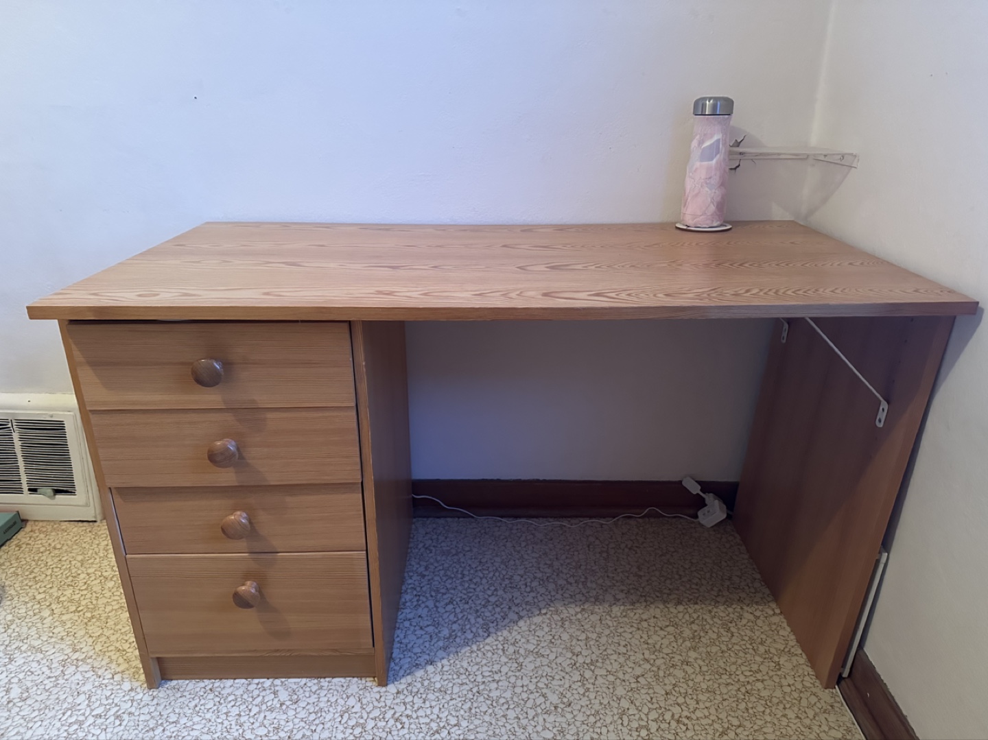 Pine IKEA desk