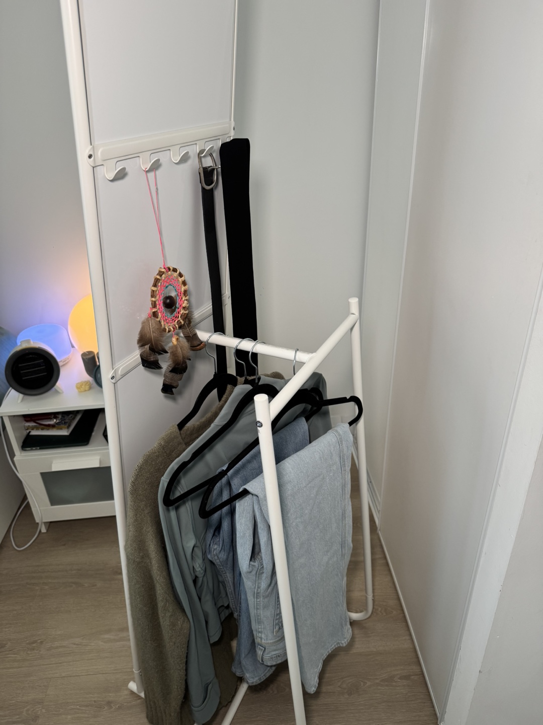 IKEA KNAPPER Full-Length Mirror with Clothes Rack - photo 2
