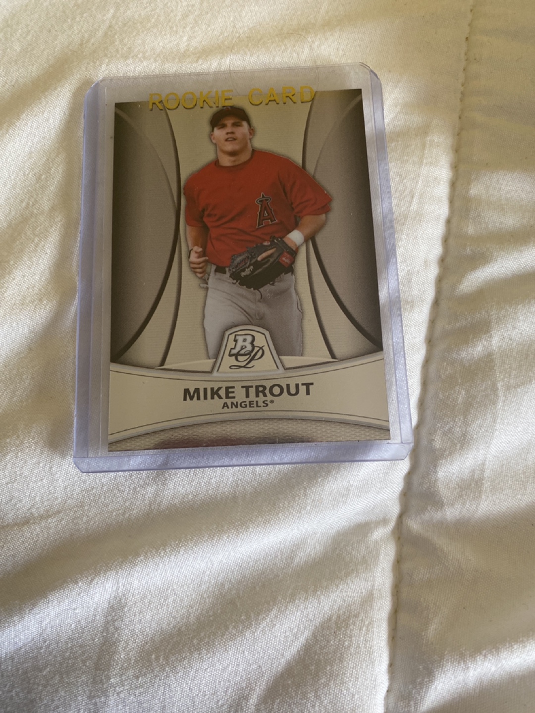 Mike Trout Rookie Card - Bowman Platinum 2009