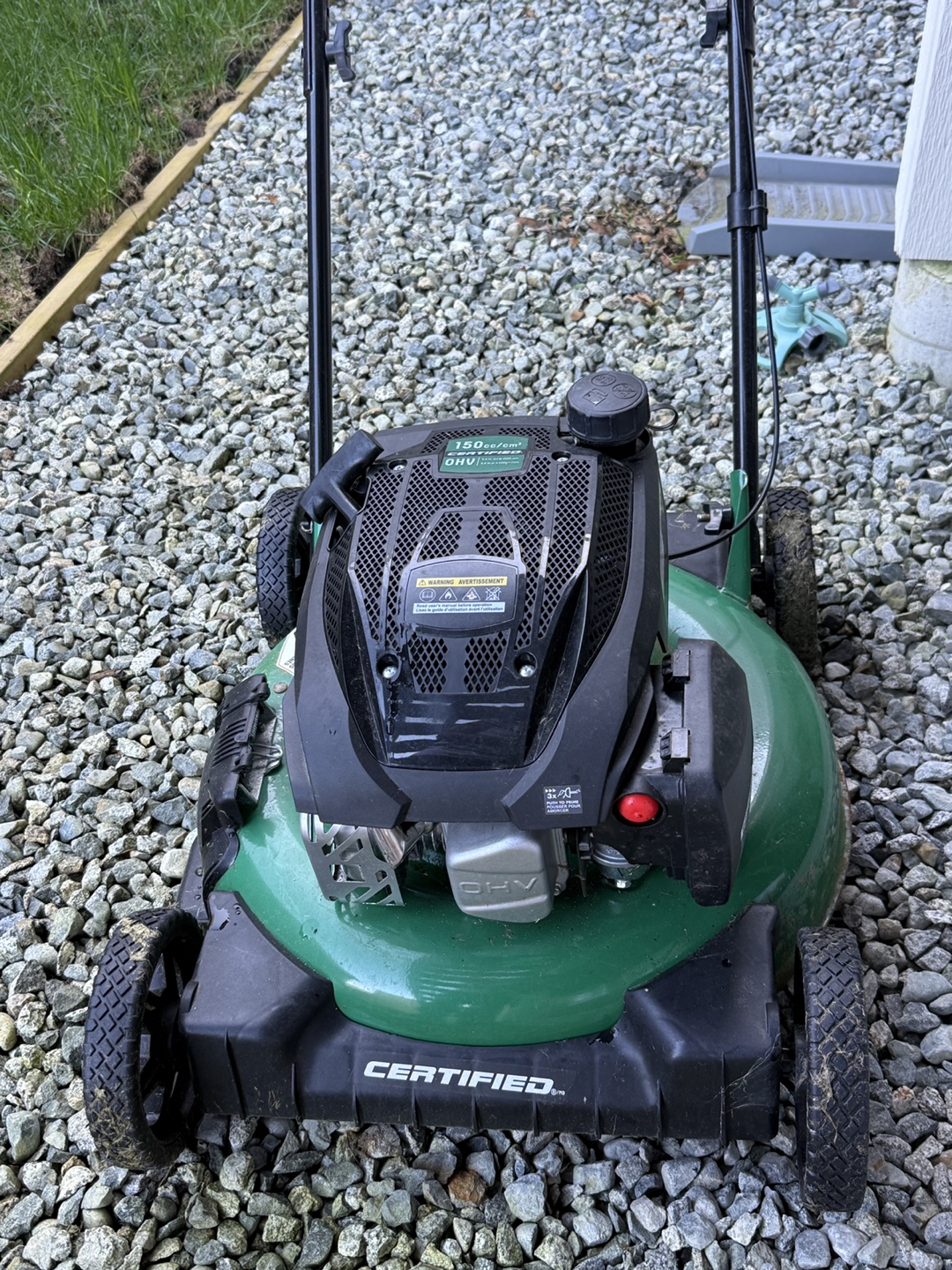 Certified 150cc OHC Gas Lawn Mower - photo 2