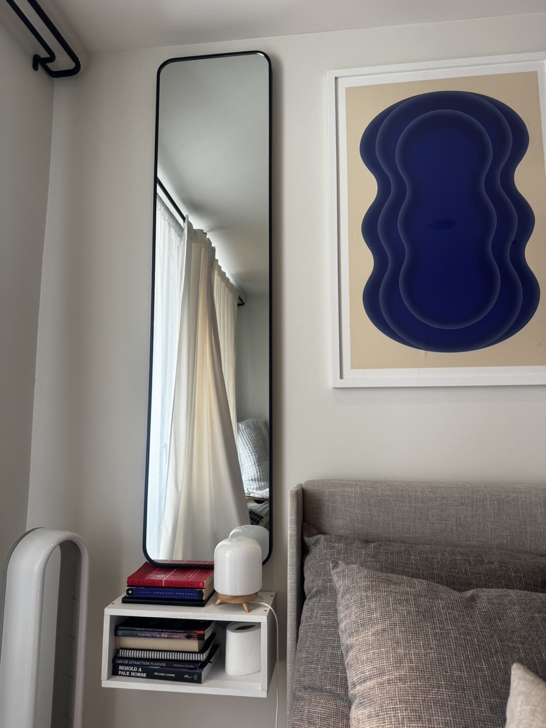 Full Length Black Frame Mirror (x2) - photo 2