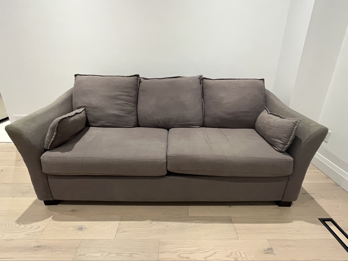 Grey Sofa - 83" Wide