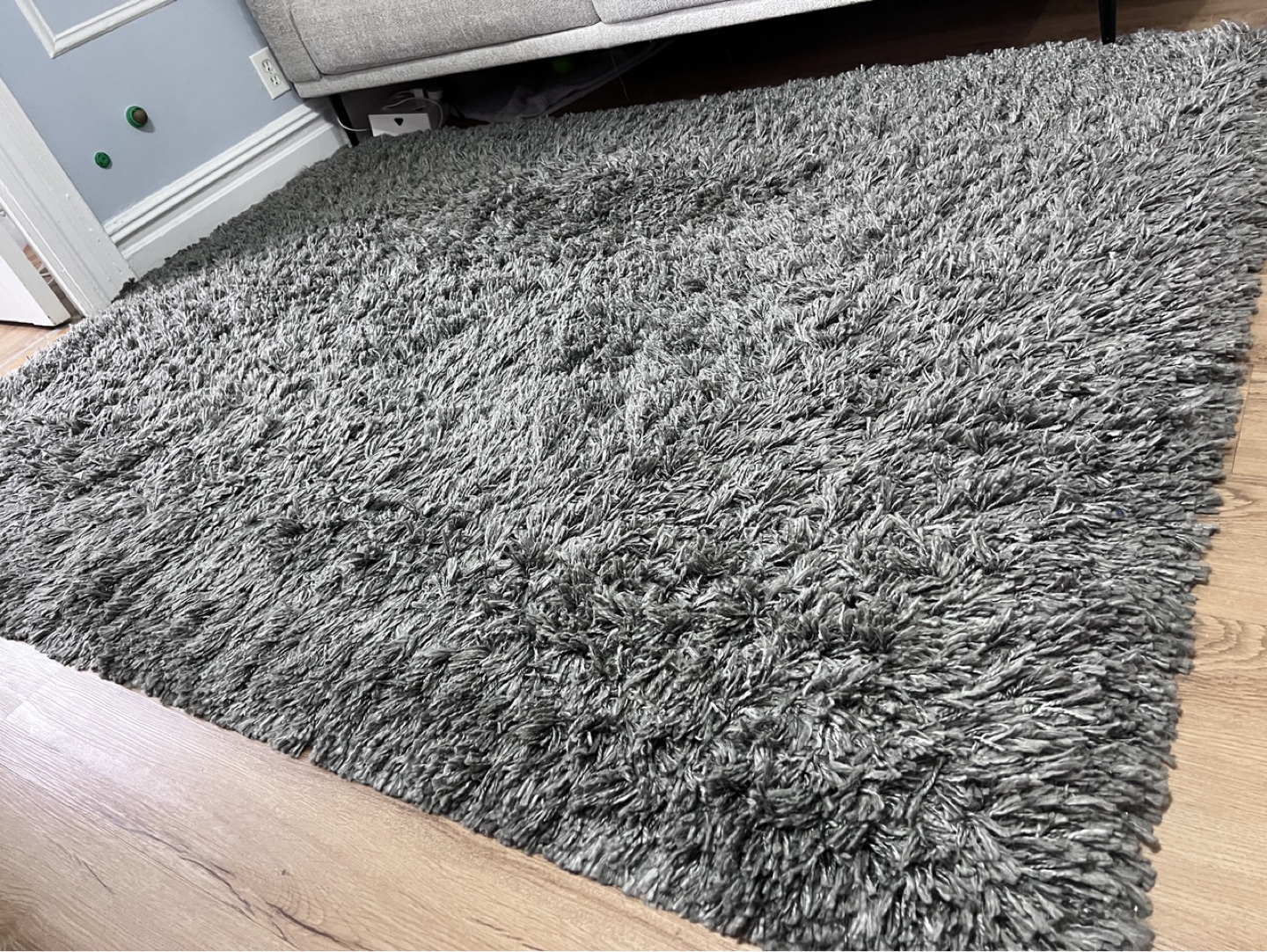 Gray Shag Rug - photo 4