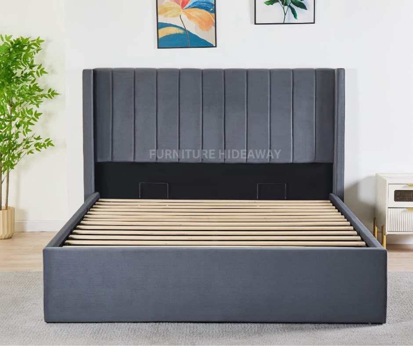 NEW BED FRAME ✨ HYDRAULIC STORAGE WITH WARRANTY‼️ - photo 3