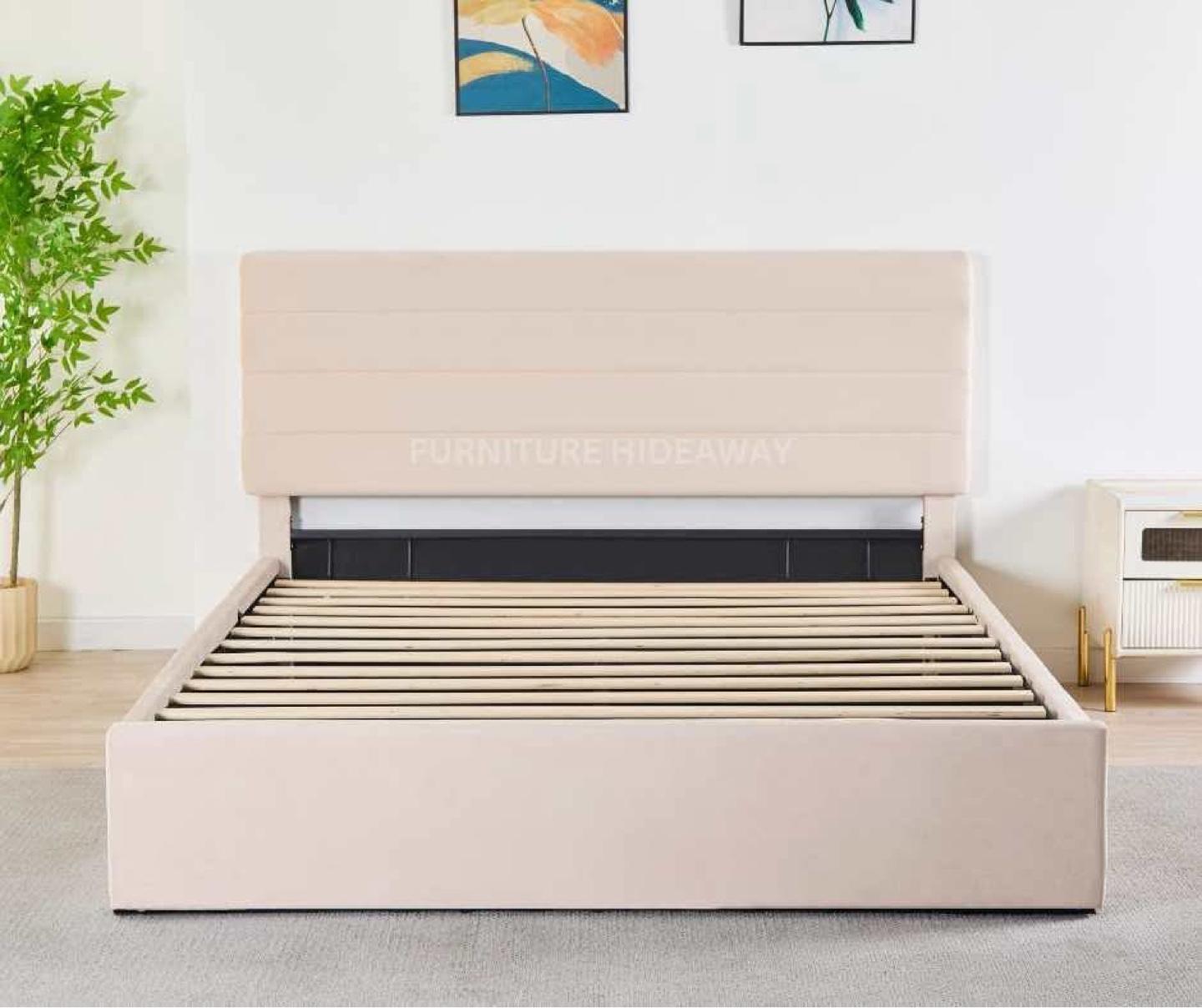 NEW BED FRAME ✨ HYDRAULIC STORAGE WITH WARRANTY‼️ - photo 4