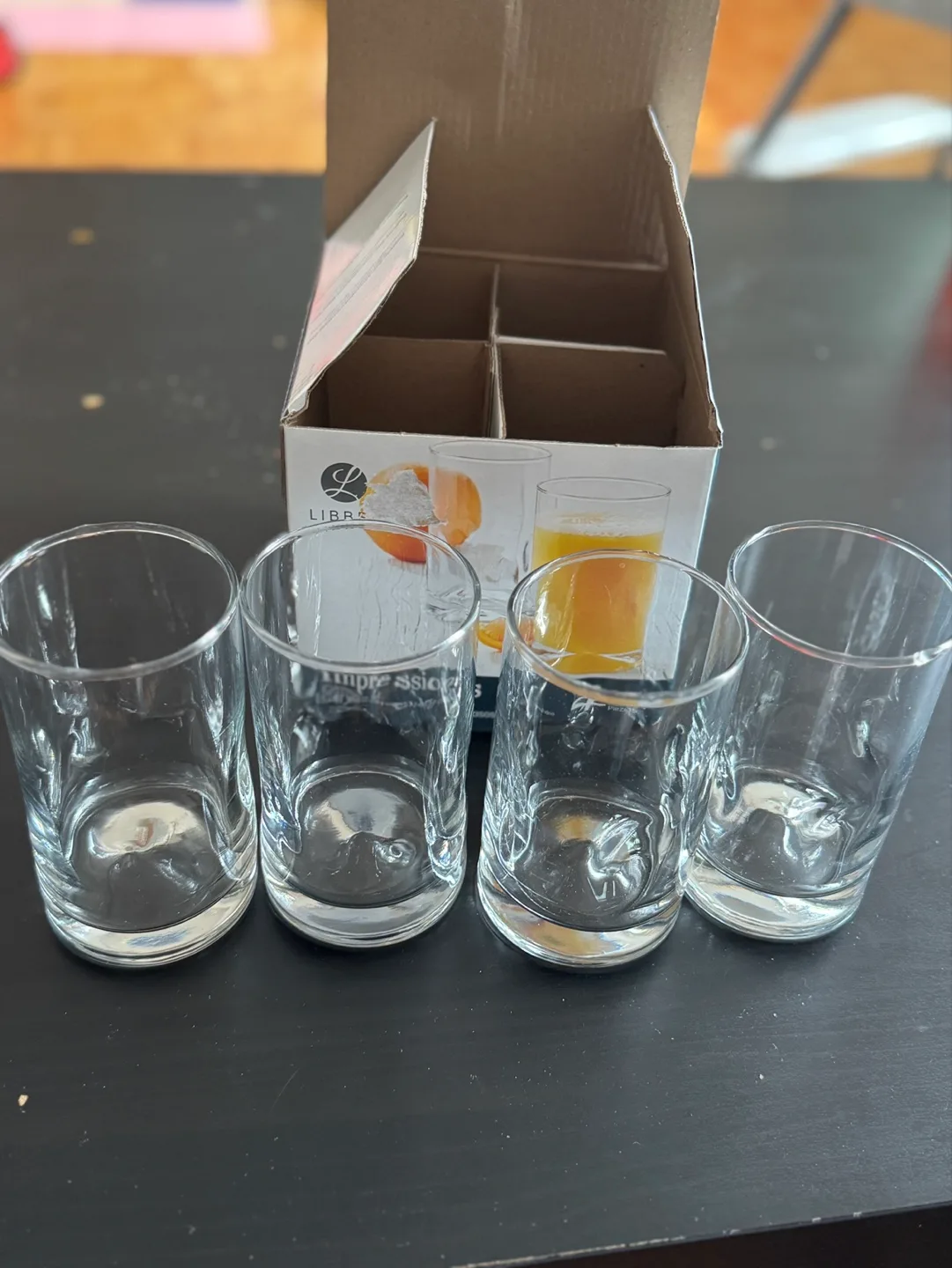 Brand new Libbey Juice Glasses - Set of 4 image indicator(2)