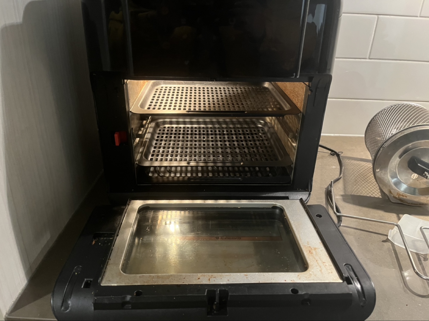 3 LEVEL AIR FRYER OVEN WITH ROTISSERIE - photo 2