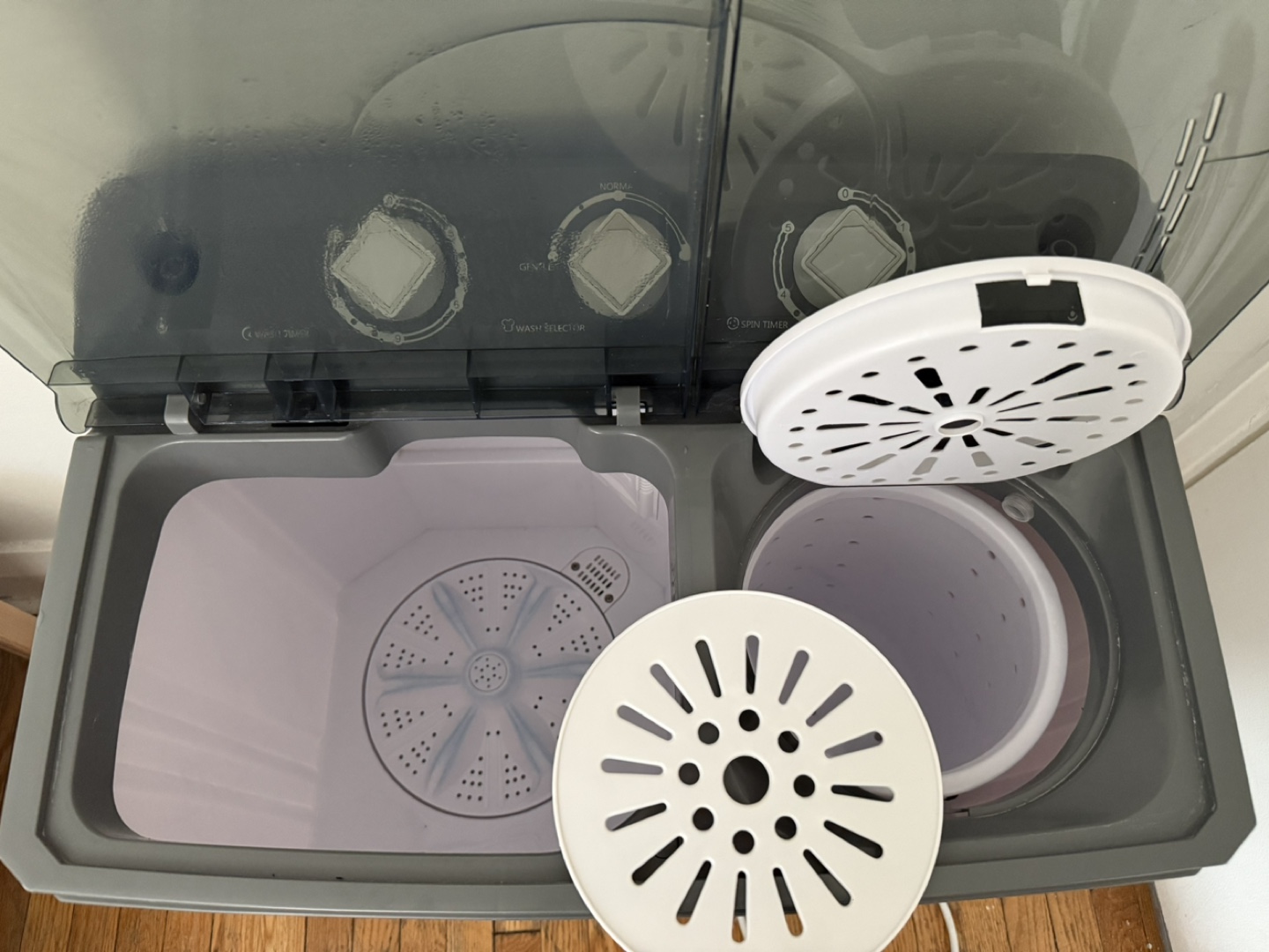 COSTWAY Portable Twin Tub Washer and Spinner - photo 3