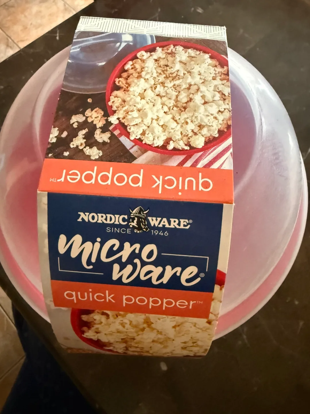 Nordic Ware Microwave Quick Popper 💚 image indicator(2)