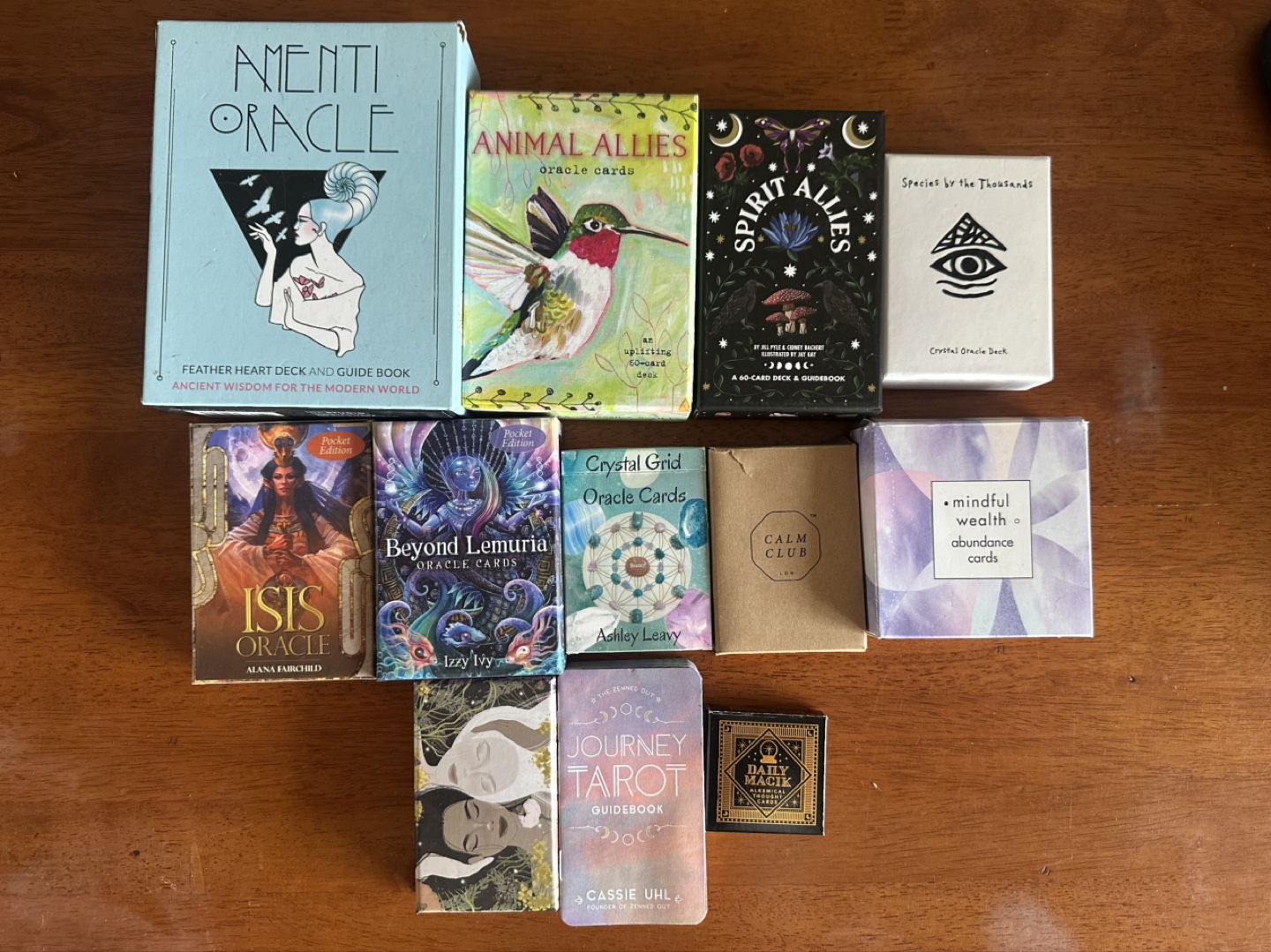 Bundle of 12 Oracle & Tarot Card Decks