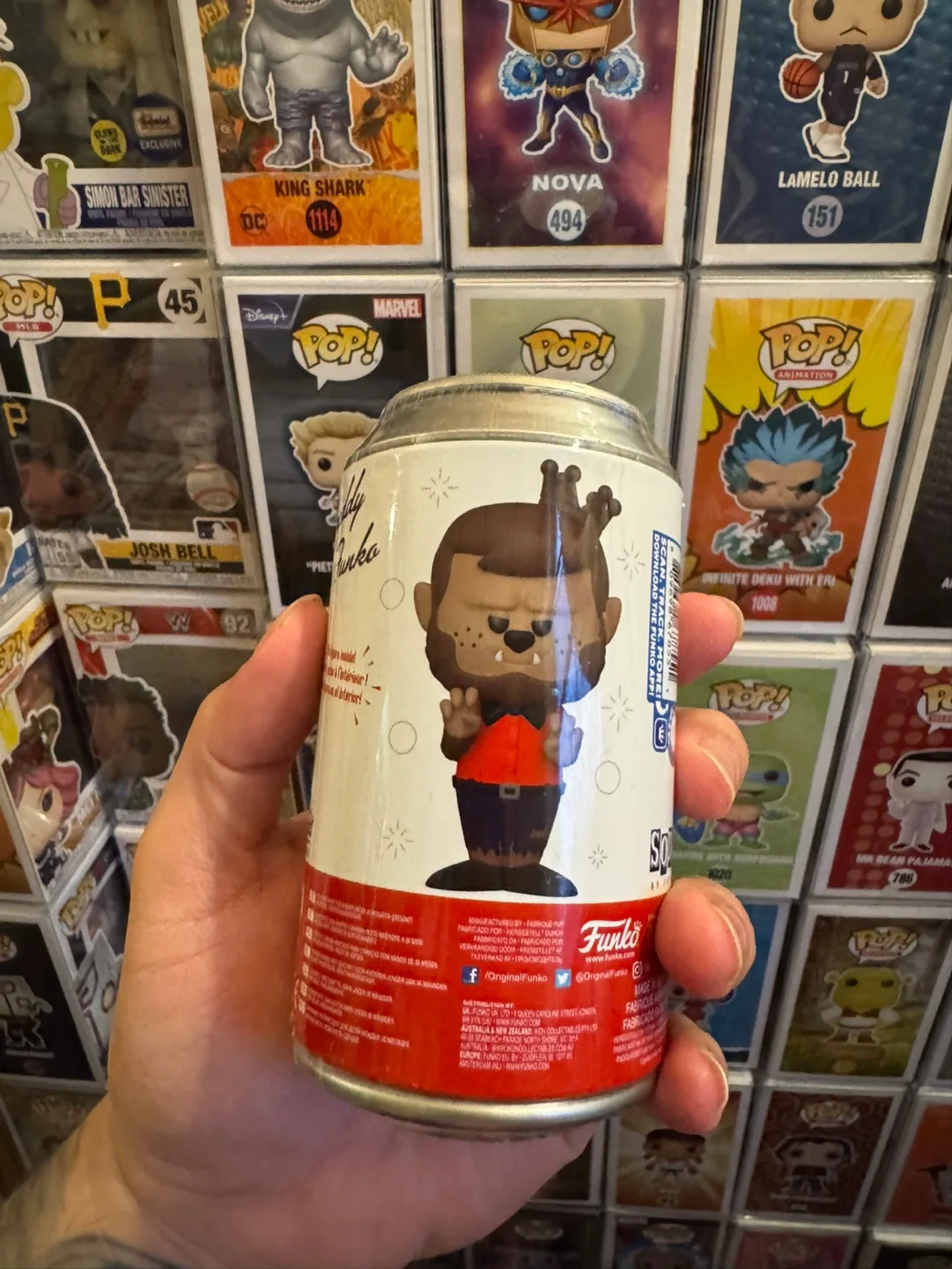 Freddy Funko as Werewolf Soda Can Figure image indicator(2)