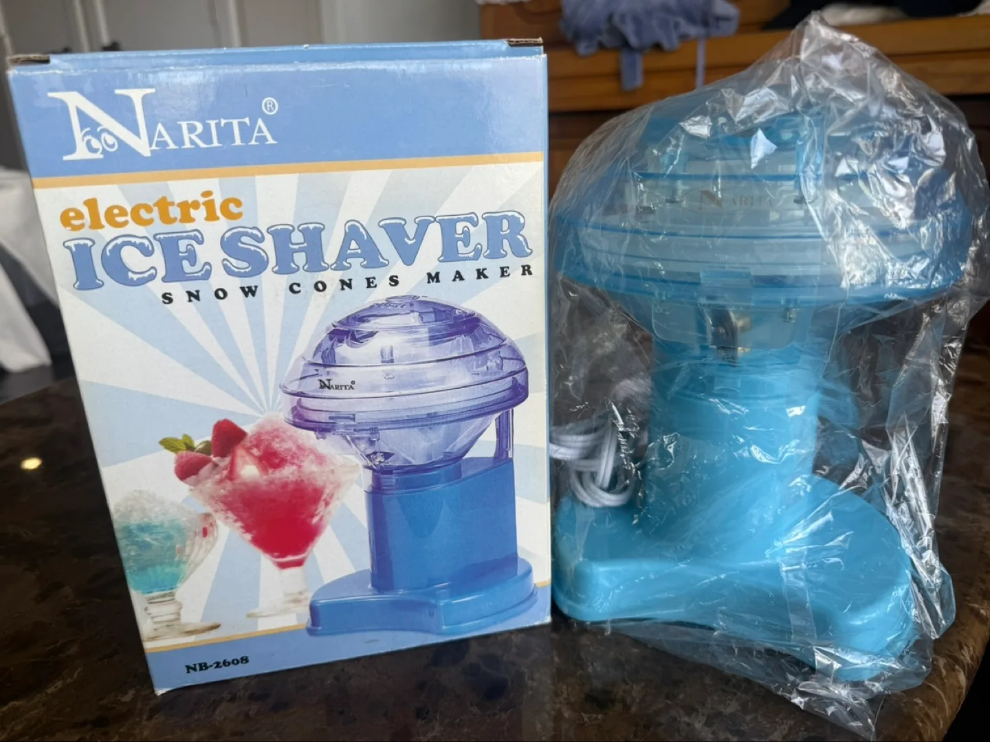 Narita Electric Ice Shaver Snow Cone Maker thumbnail
