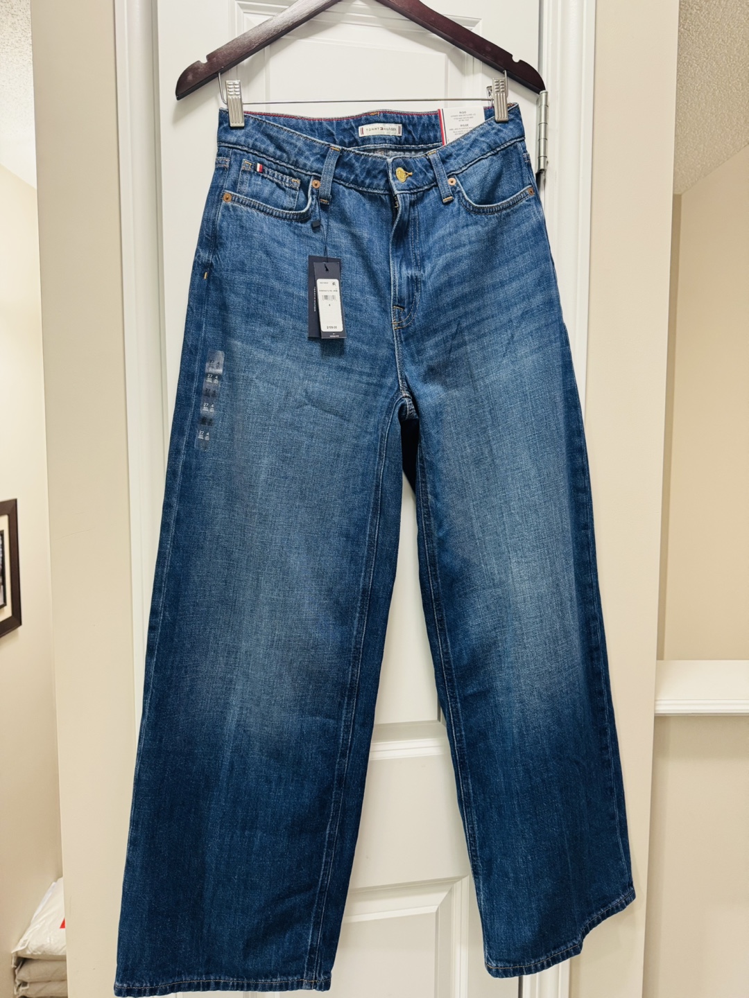 Tommy Hilfiger Wide Leg Jeans - Size 4