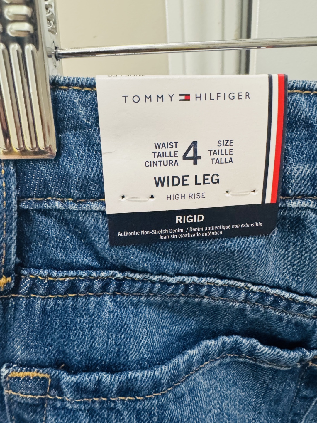 Tommy Hilfiger Wide Leg Jeans - Size 4 - photo 4