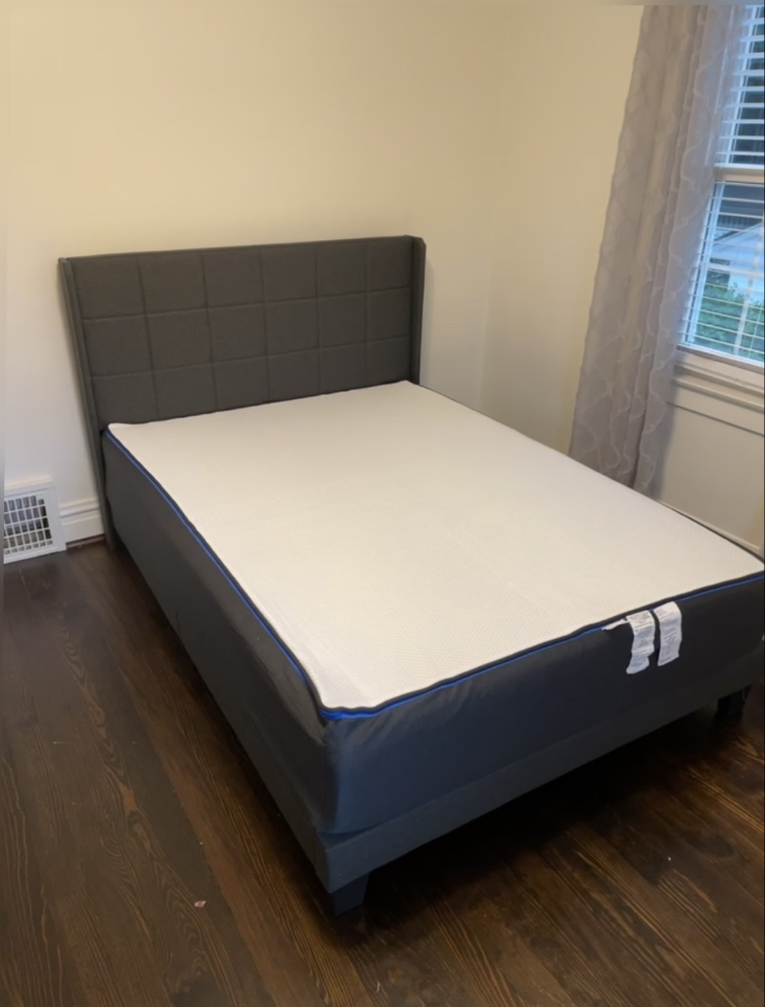 Full Size Bed Frame and Mattress