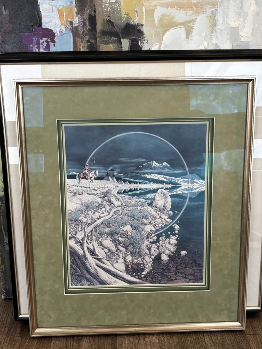 Framed Native American Art Print thumbnail