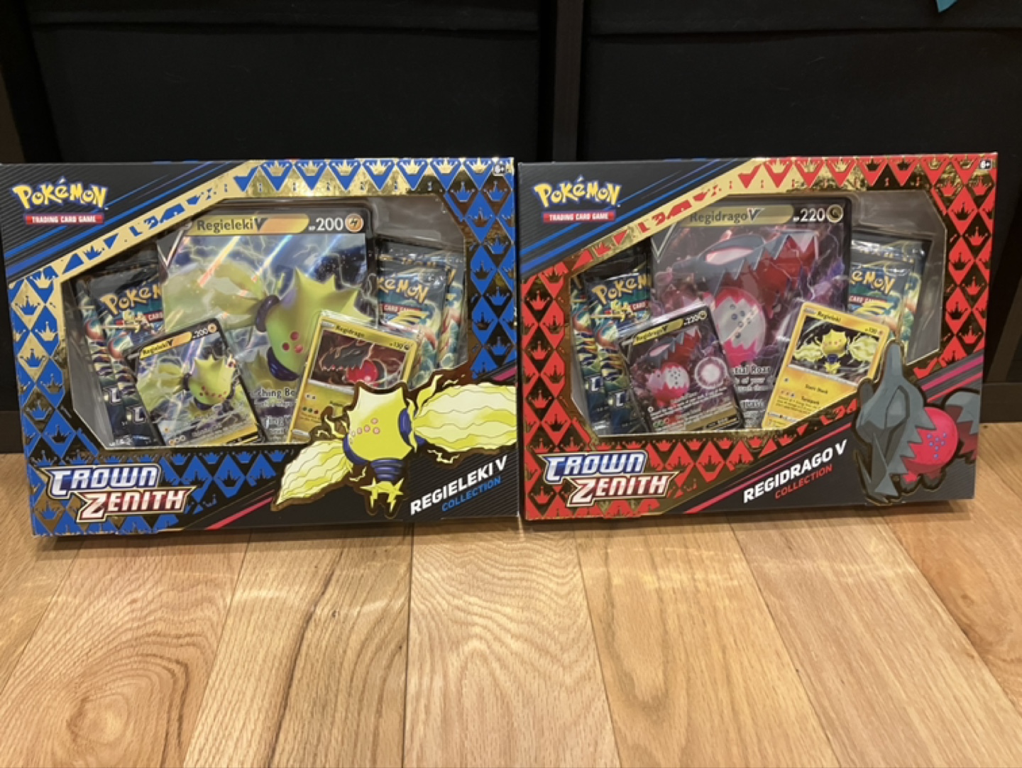 Pokemon Crown Zenith Regidrago V Collections