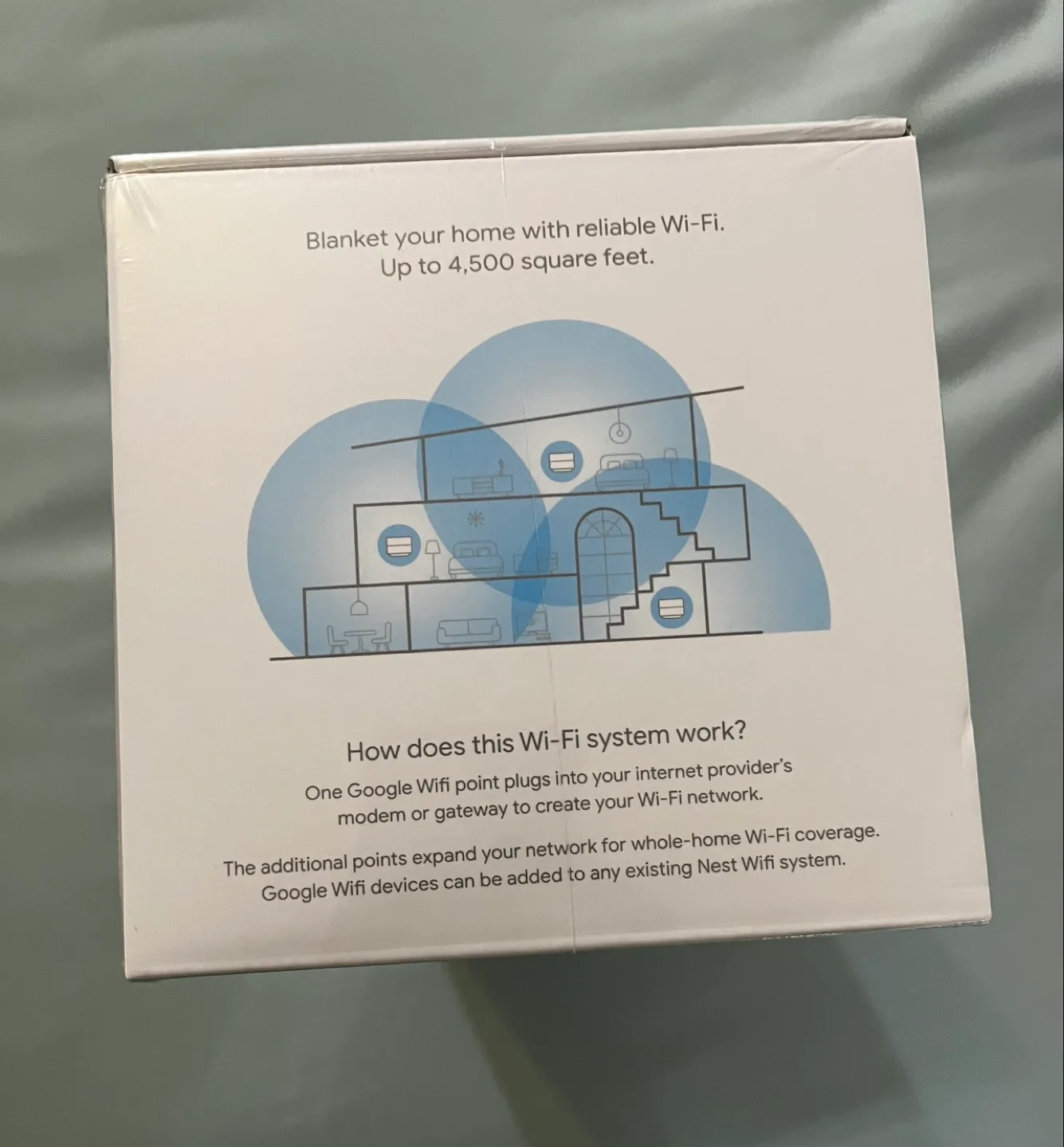 Google Wifi 3-pack Router System - New in Box image indicator(4)
