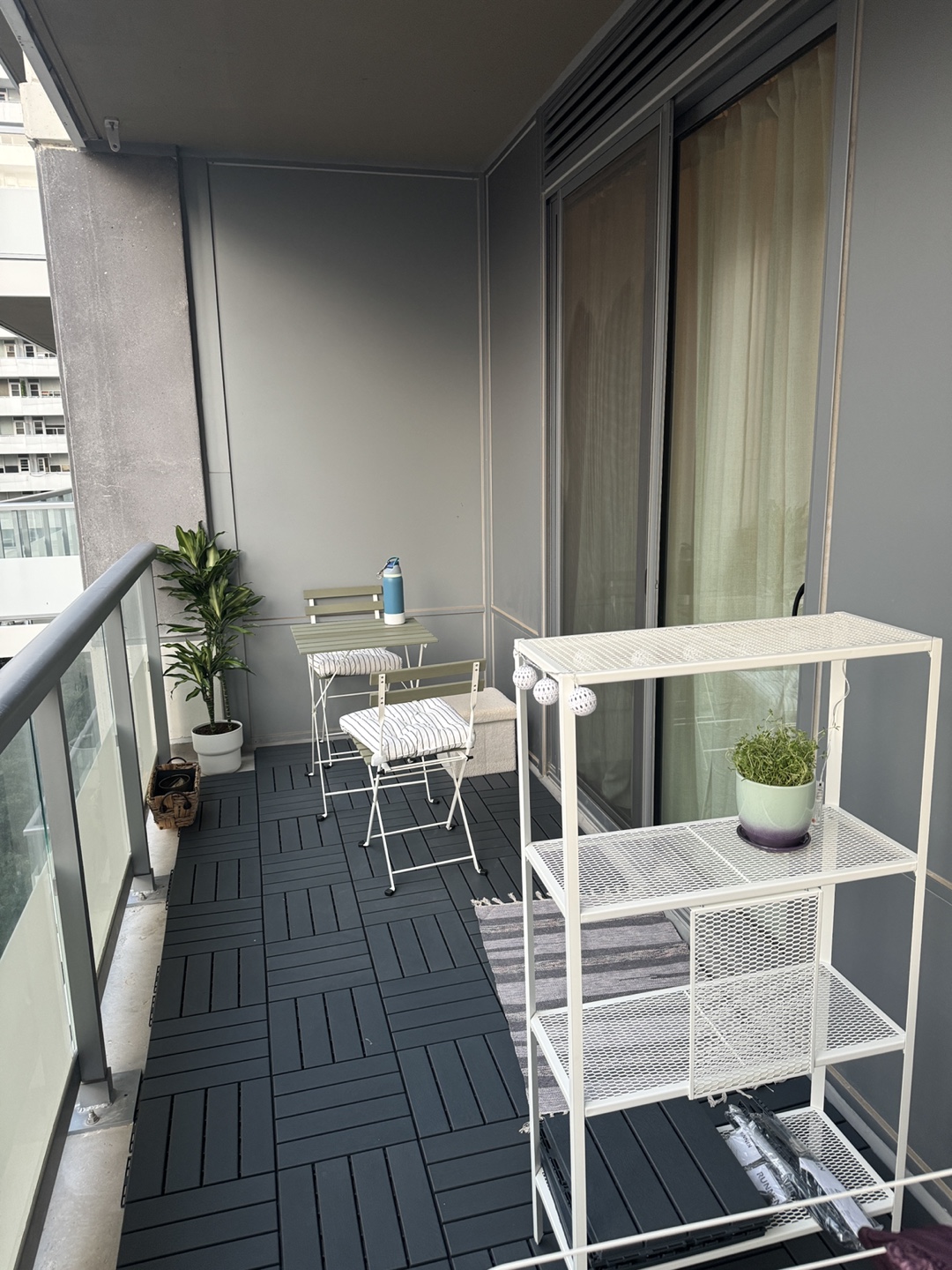 IKEA TÄRNÖ Bistro Set - White/Green
