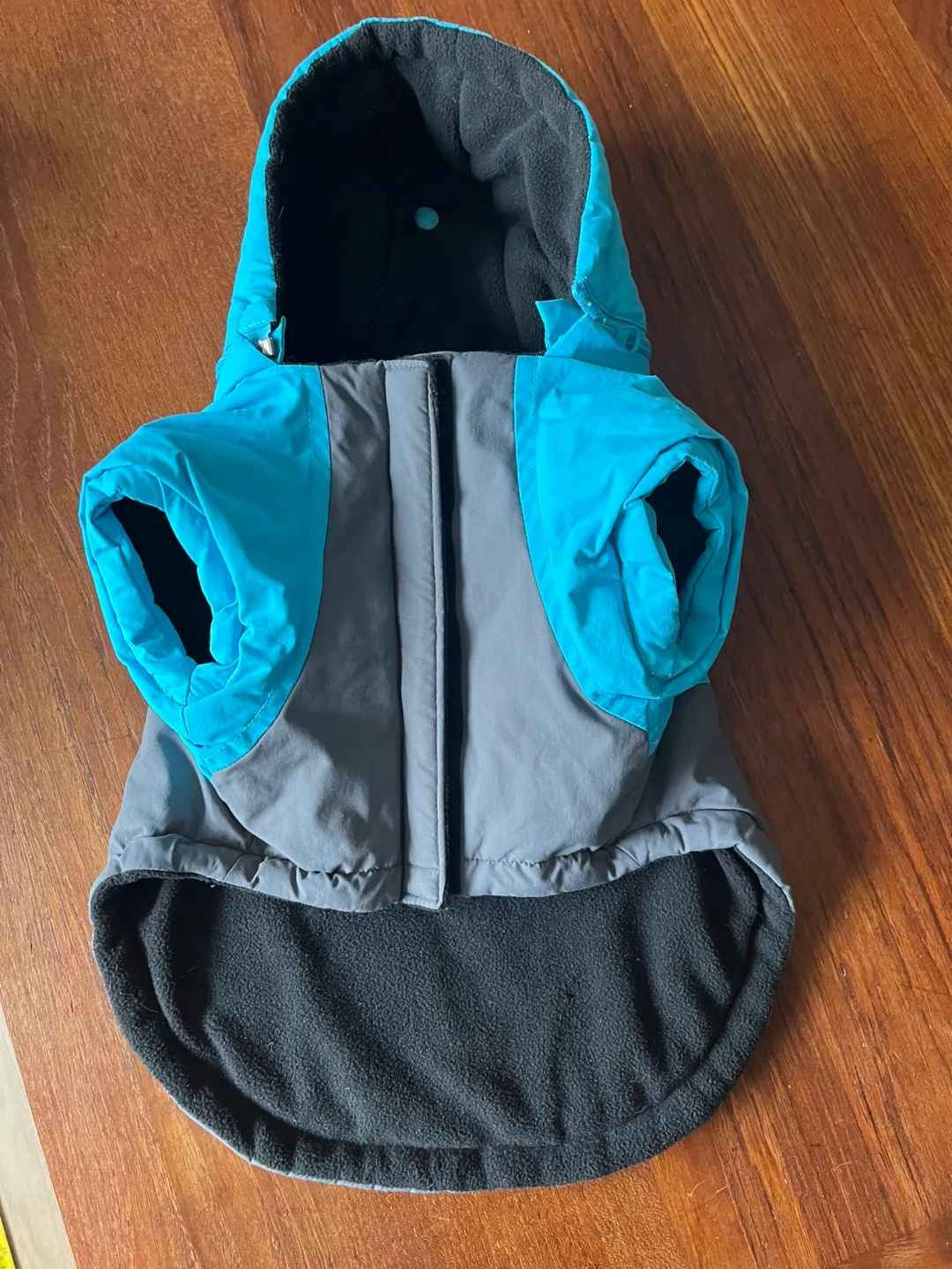 North Fetch Dog Coat, Size Medium, blue and Grey image indicator(3)