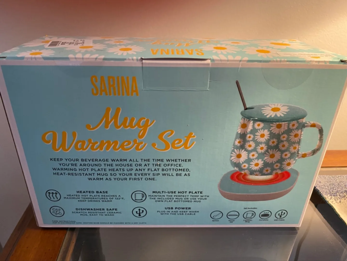 SARINA Mug Warmer Set - New in Box image indicator(2)