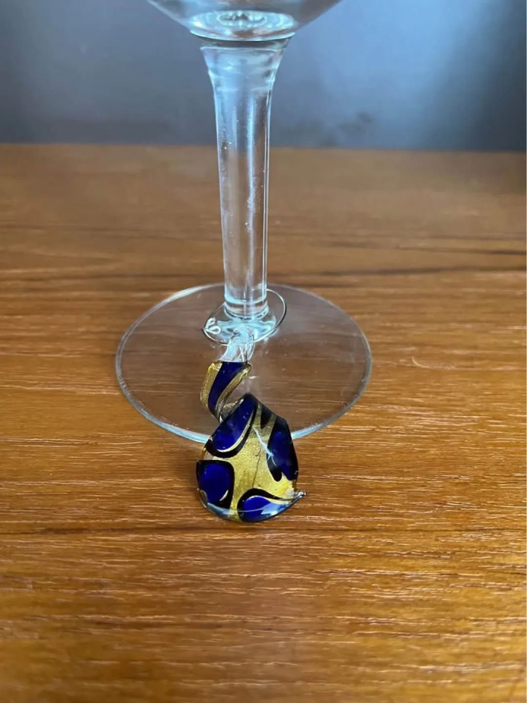 Set of Five Glass Wine Charms image indicator(3)