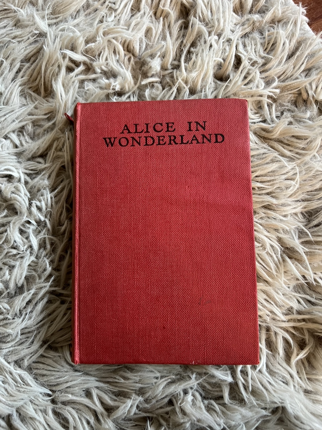 Vintage Alice in Wonderland Book