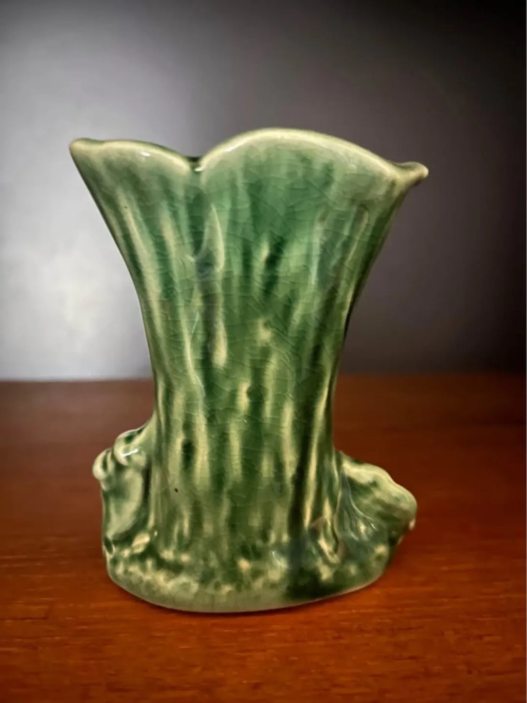 Small Vintage Ceramic Owl Vase - 3.75” tall image indicator(2)