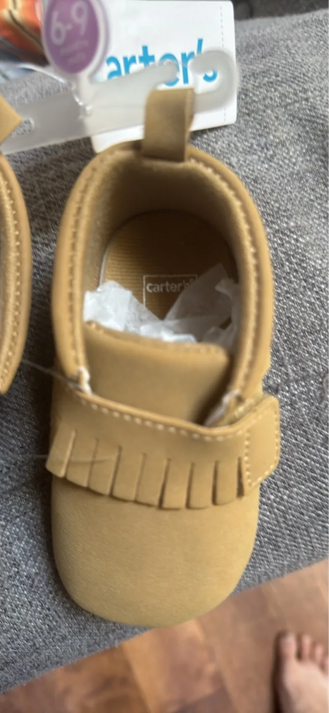 Carter's Baby Moccasins - 6-9 Months image indicator(4)
