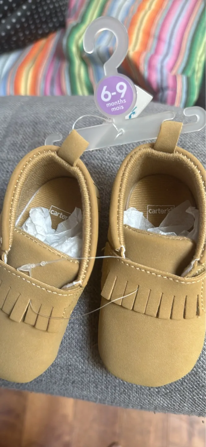 Carter's Baby Moccasins - 6-9 Months image indicator(2)