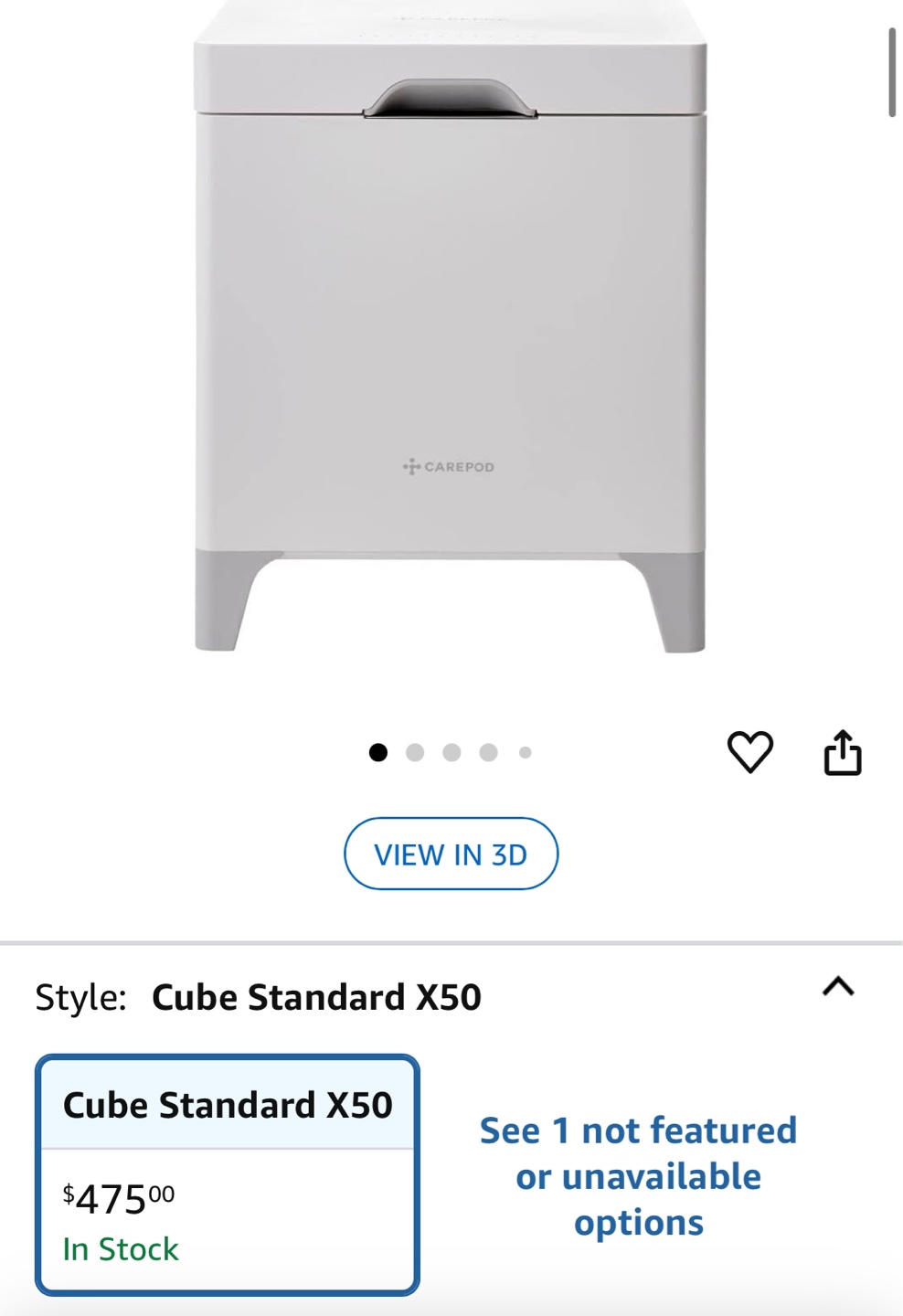 CarePod Cube Standard X50 Humidifier - photo 5