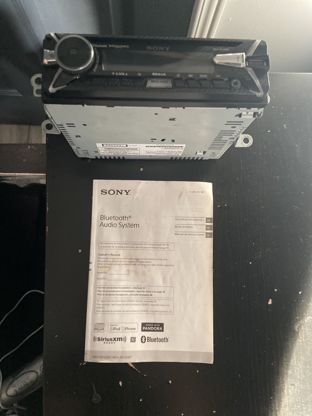 Sony MEX-M5100BT Bluetooth Car Stereo