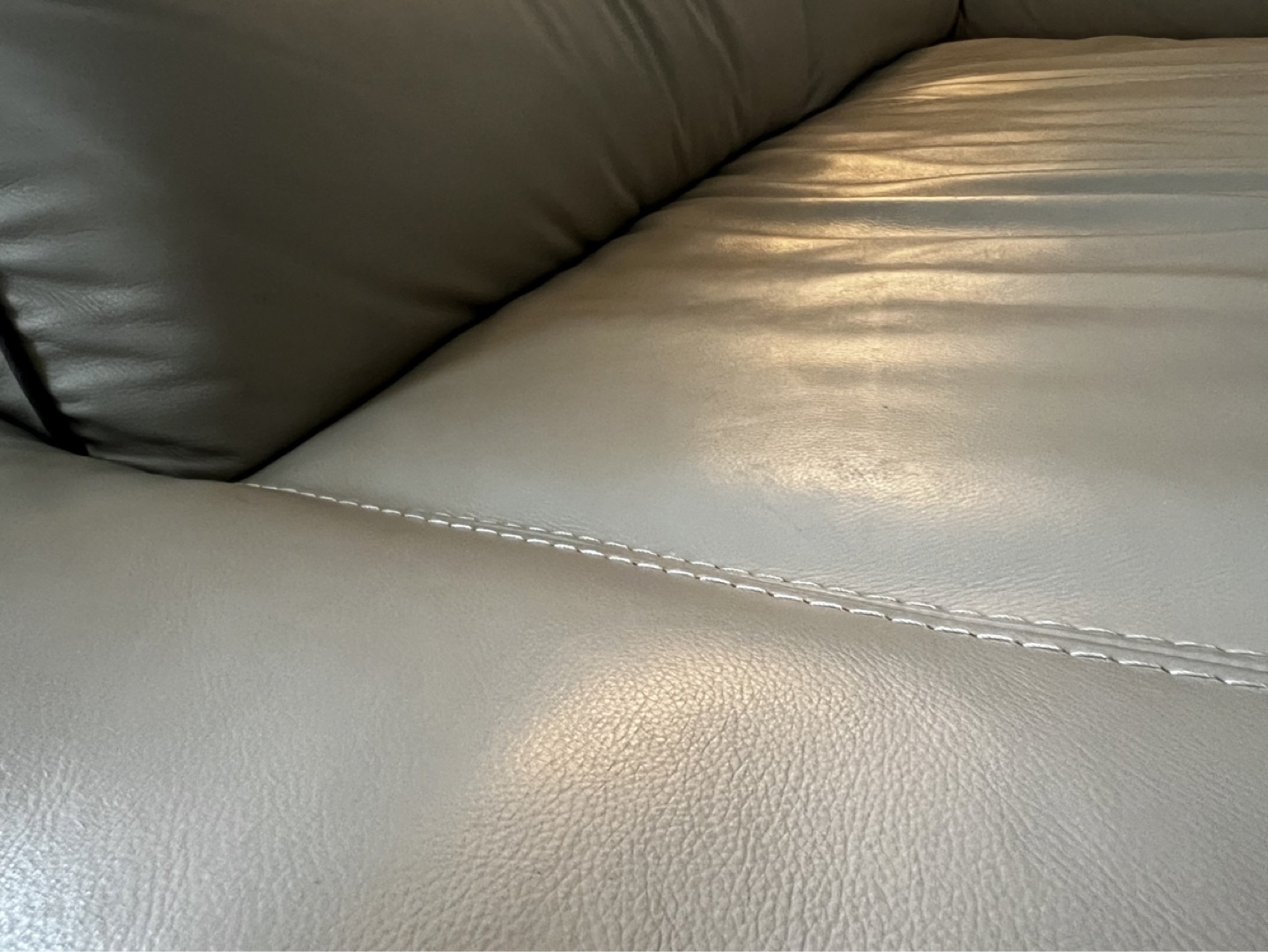 Leather Sectional Sofa - photo 4