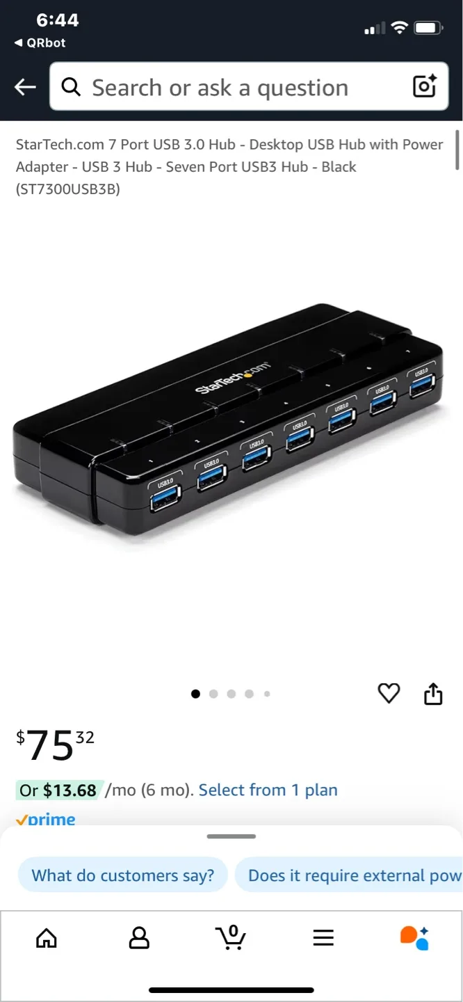 StarTech 7-Port SuperSpeed USB 3.0 Hub with Power Adapter image indicator(4)