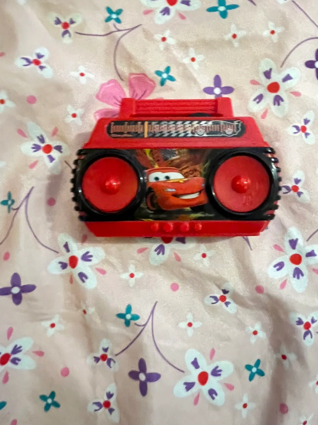 Rare lightning McQueen boombox works thumbnail