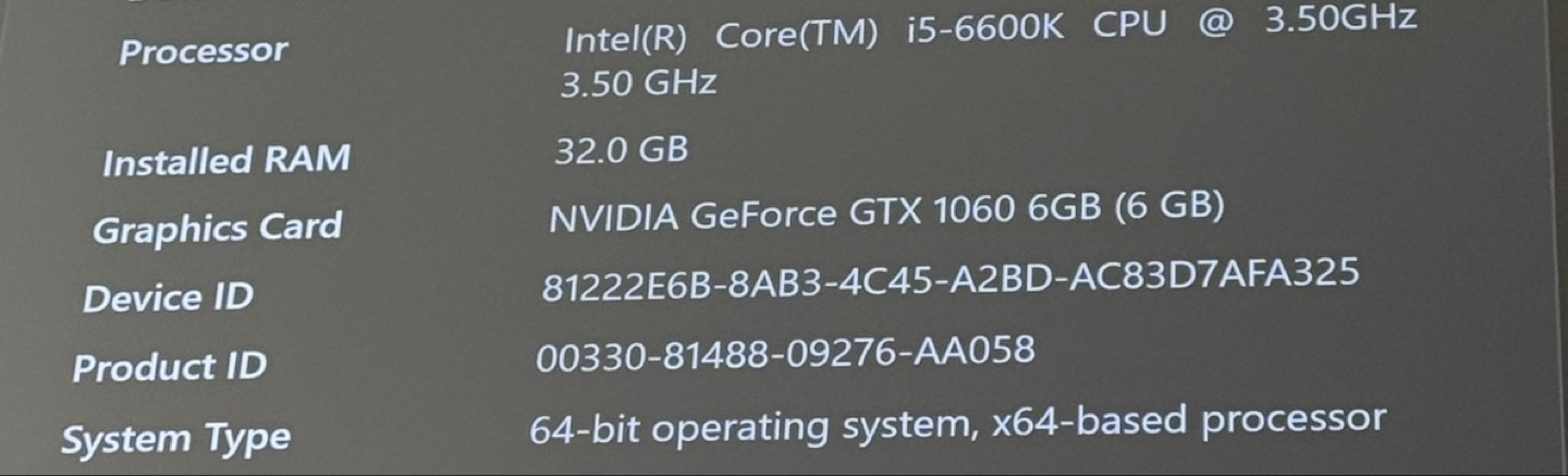 Corsair Computer Tower Intel i5-6600k, 32GB RAM, GTX 1060 6GB - photo 2