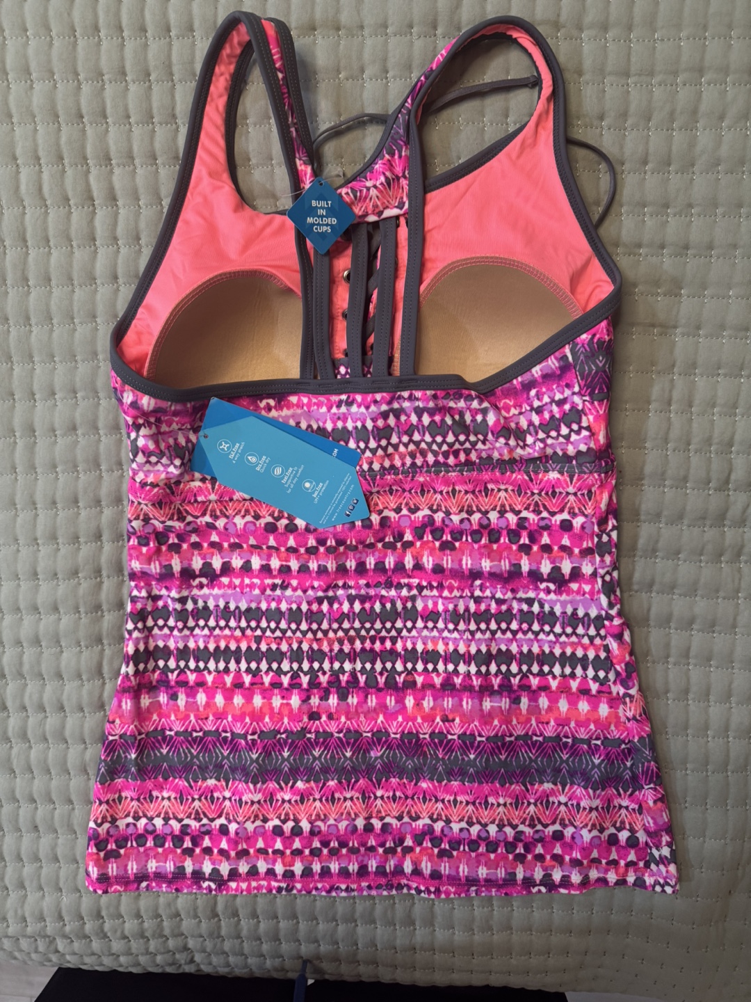 Women's Size Small Swimsuit  Top Cups - photo 5