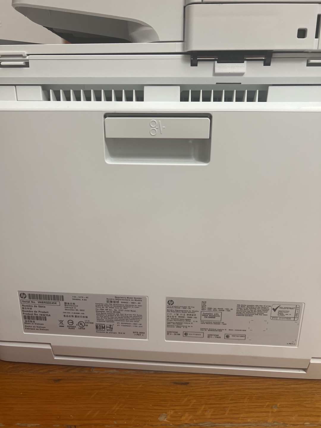 HP Color LaserJet Pro MFP M283fdw Printer - photo 3