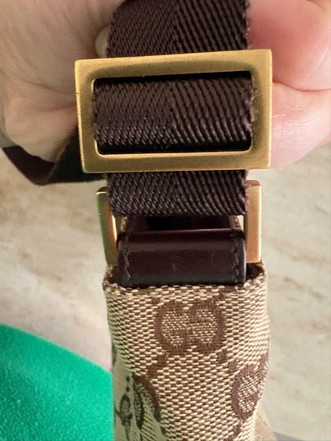 Gucci GG Canvas Shoulder Bag image indicator(8)