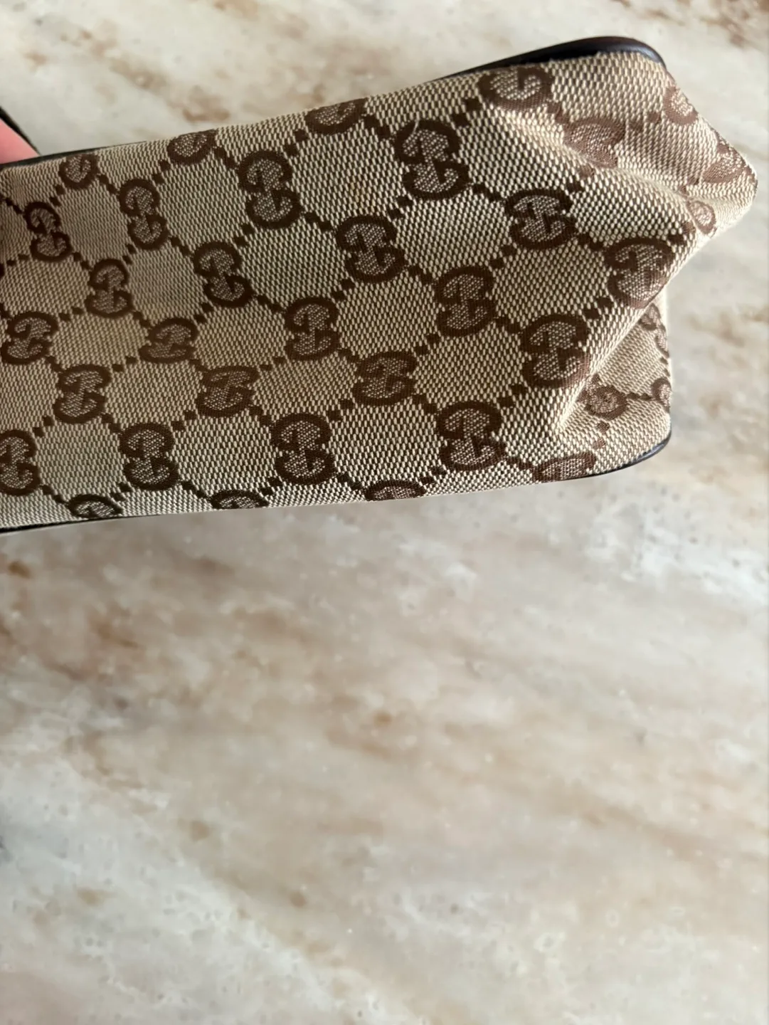 Gucci GG Canvas Shoulder Bag image indicator(9)