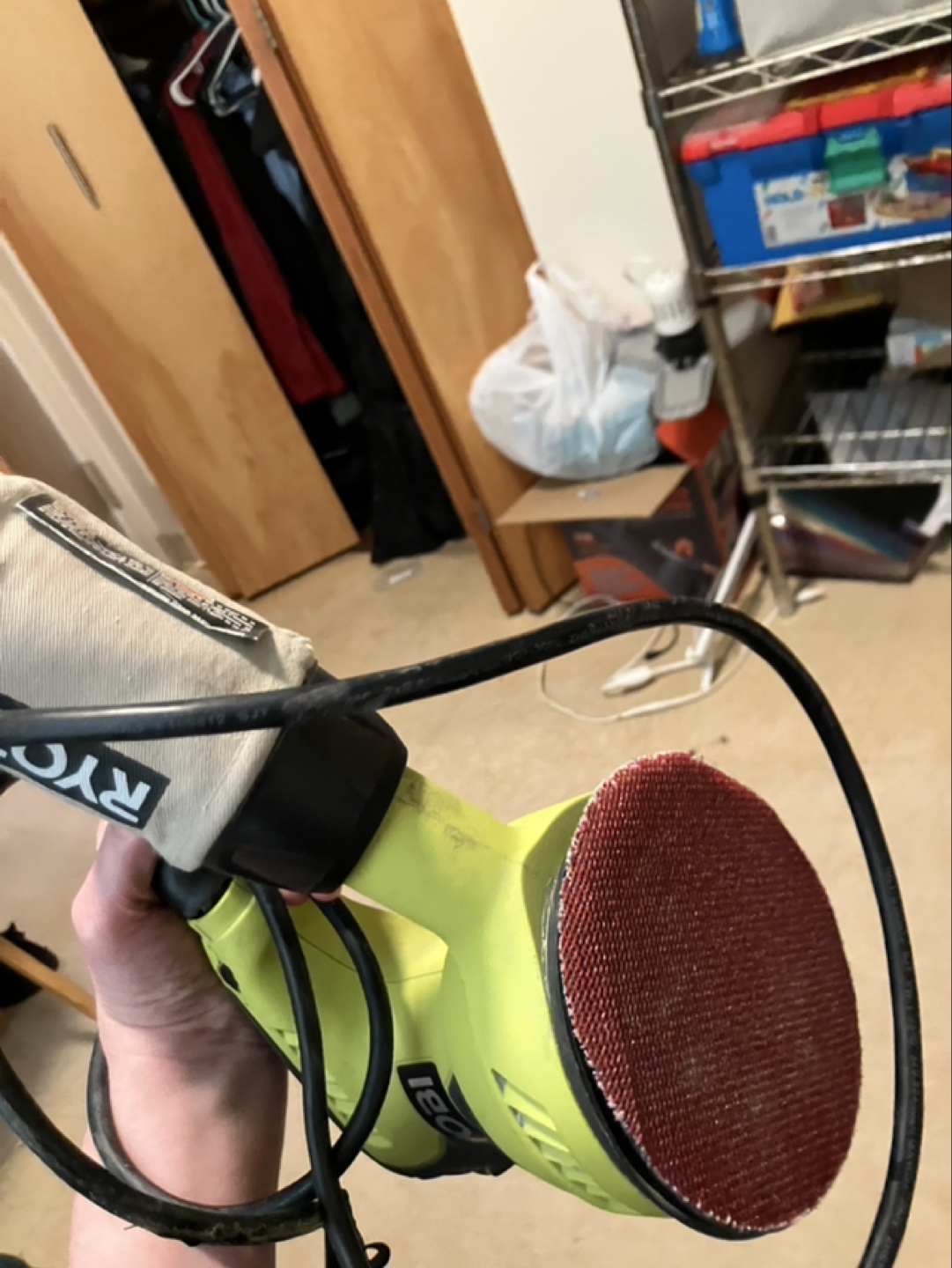 Ryobi Random Orbital Sander - photo 2