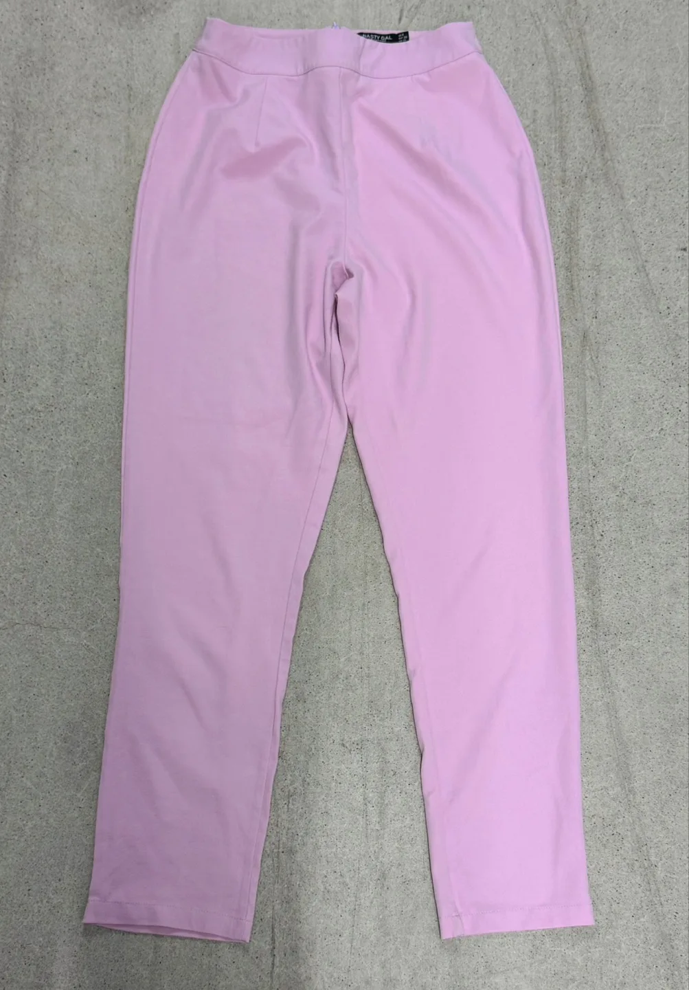 NEW NastyGal pink high rise dress pants size 6 💚 image indicator(2)