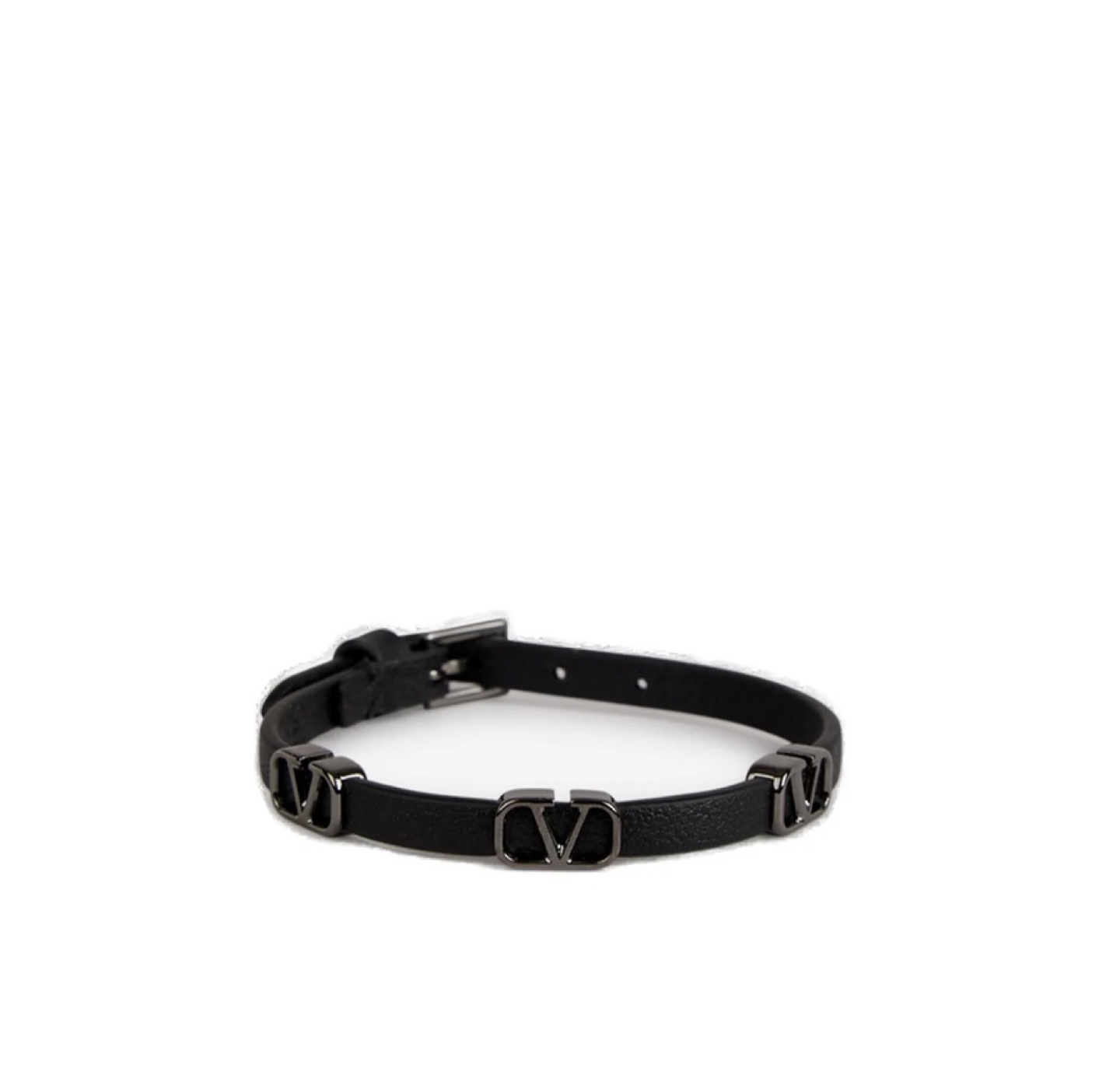 💟 Valentino Black Leather Bracelet 💟