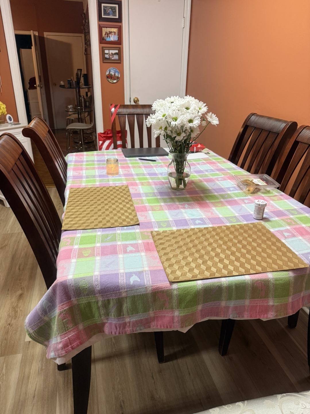 Dining Table Set with Six Chairs - photo 2