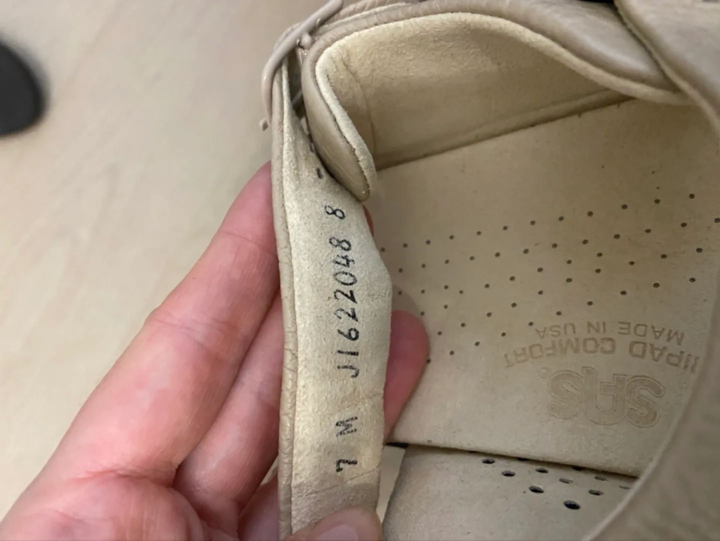 Size 7M SAS sandals image indicator(5)