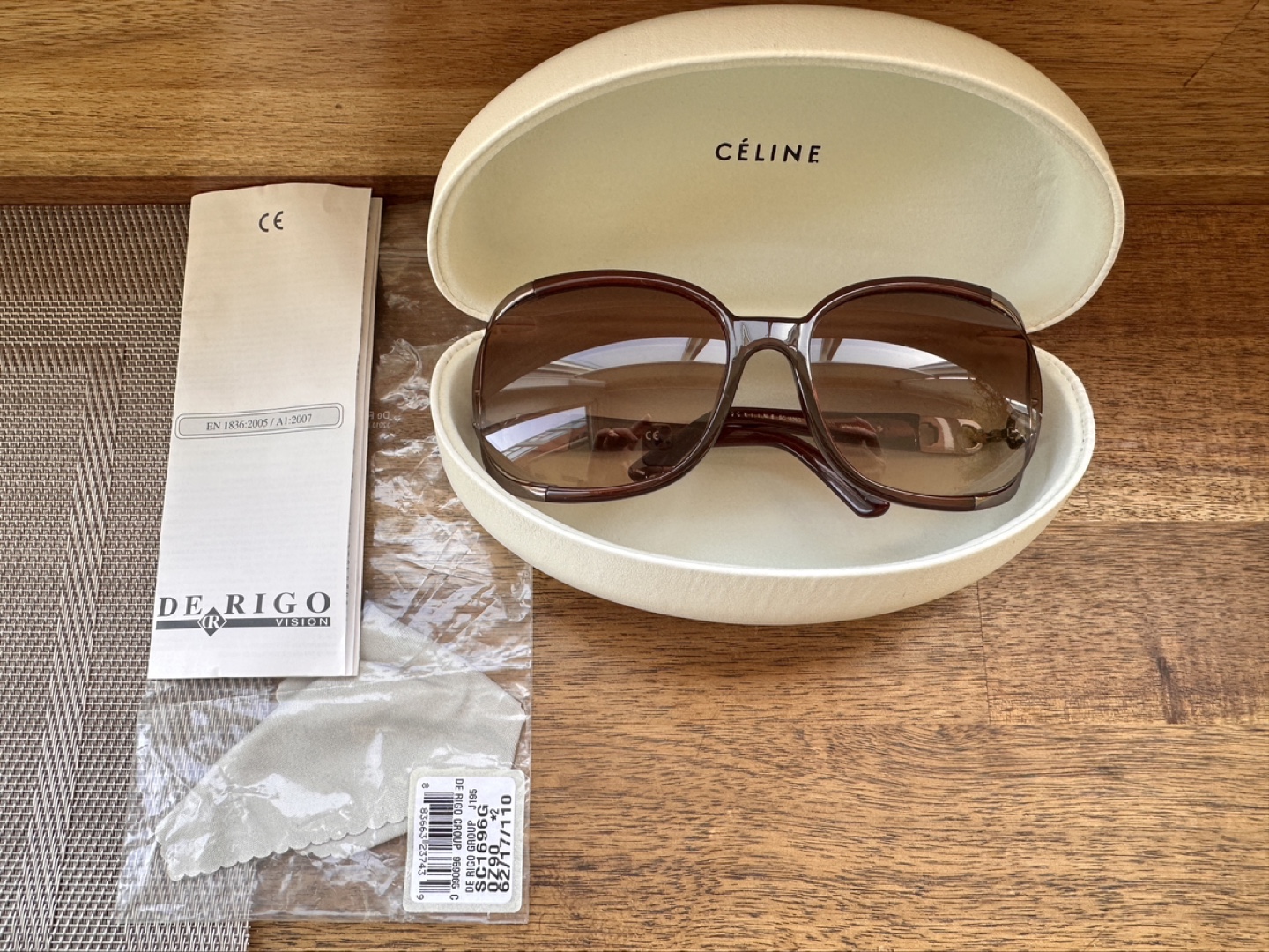 Céline Sunglasses Brown Gradient Lenses