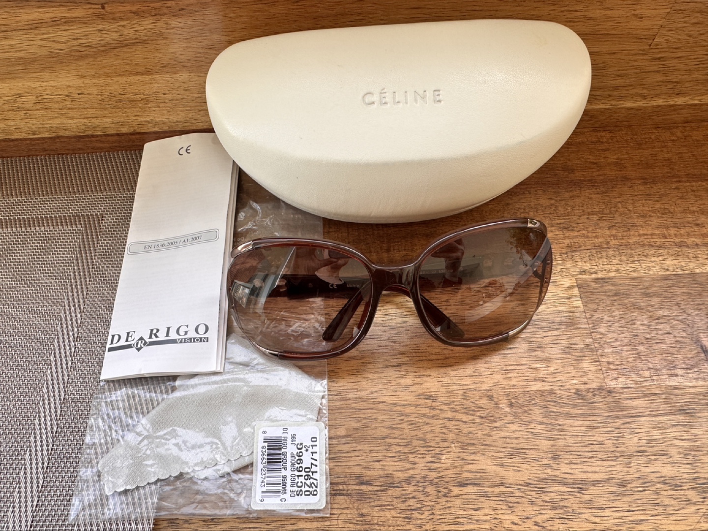Céline Sunglasses Brown Gradient Lenses - photo 2