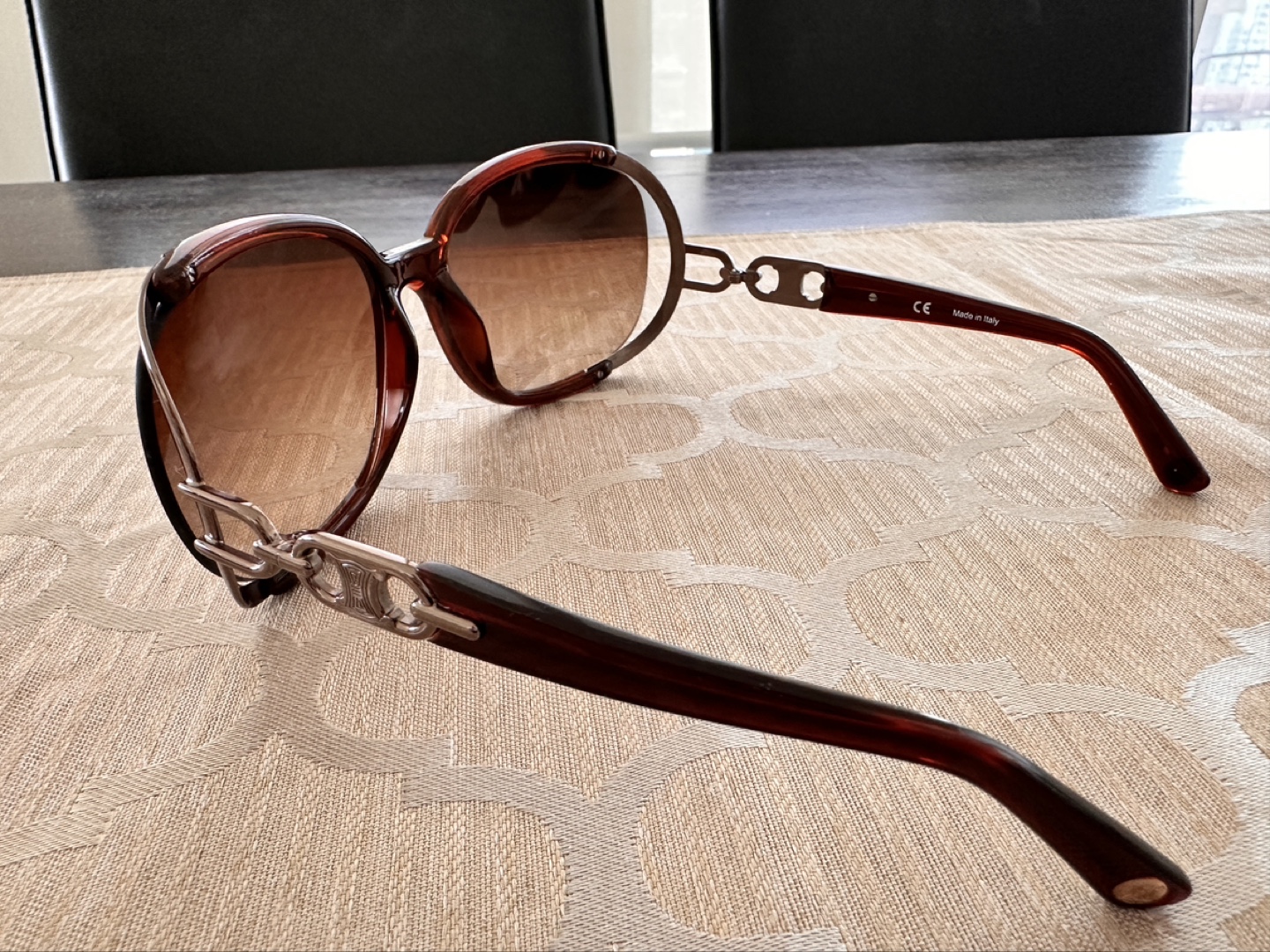 Céline Sunglasses Brown Gradient Lenses - photo 4