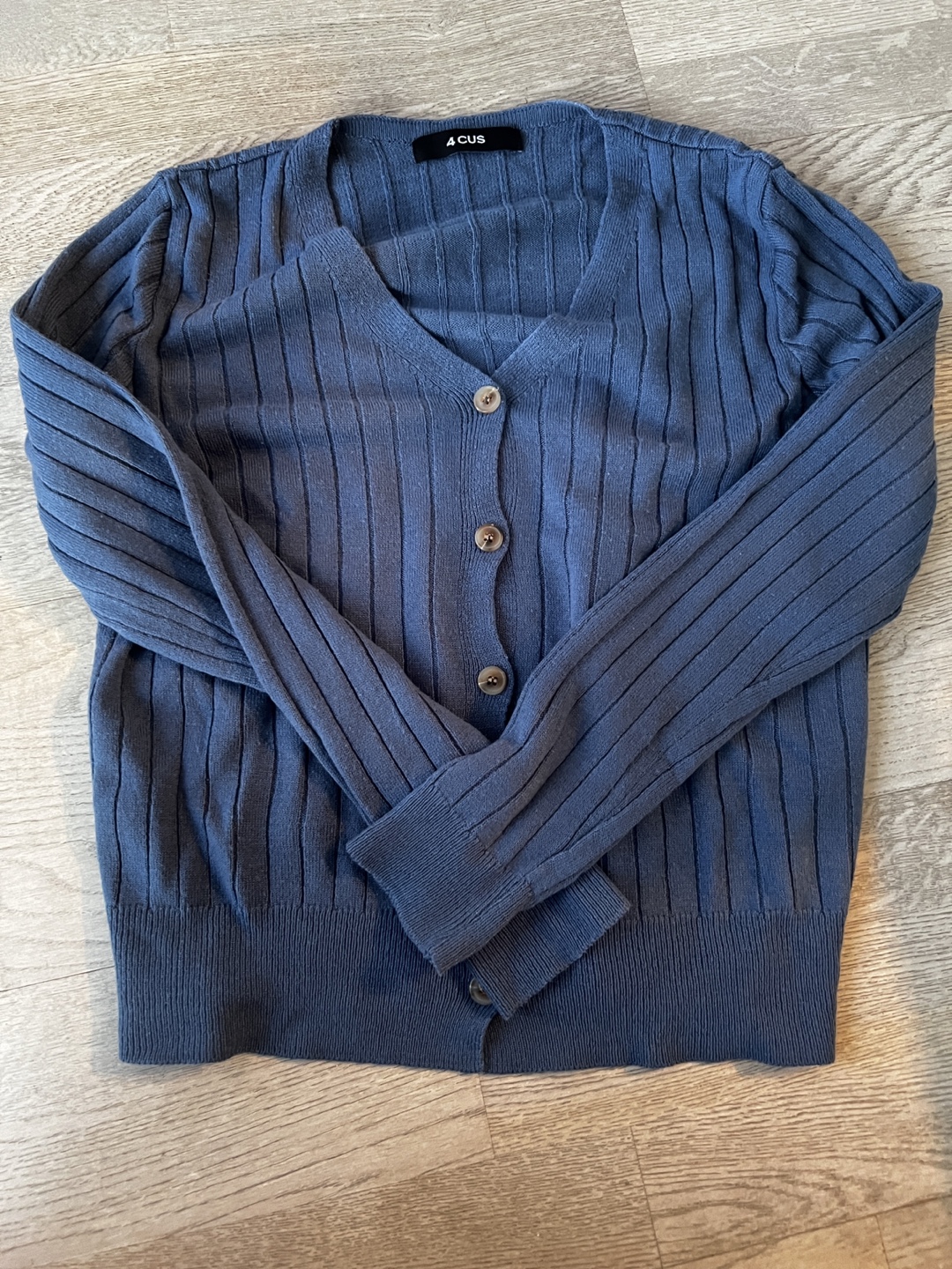 Women's Ribbed Knit Cardigan - photo 2